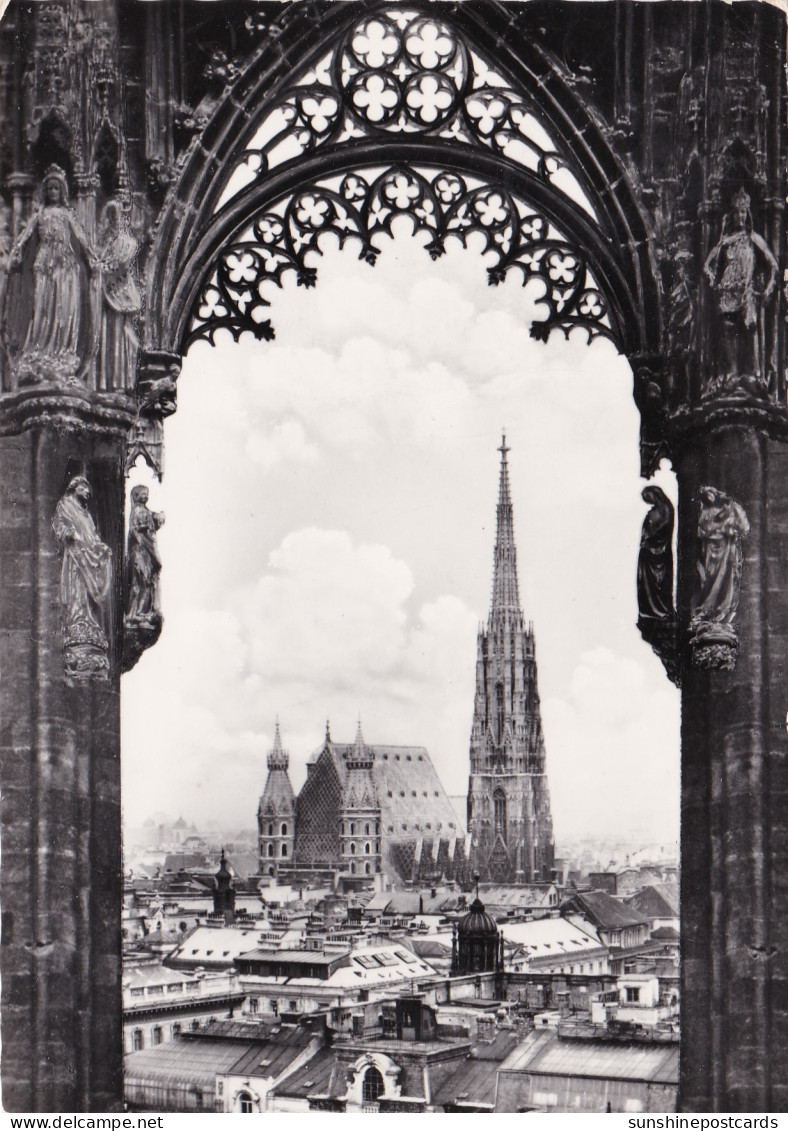 Austria Wien Vienna St Stephen's Cathedral 1961 - Stephansplatz