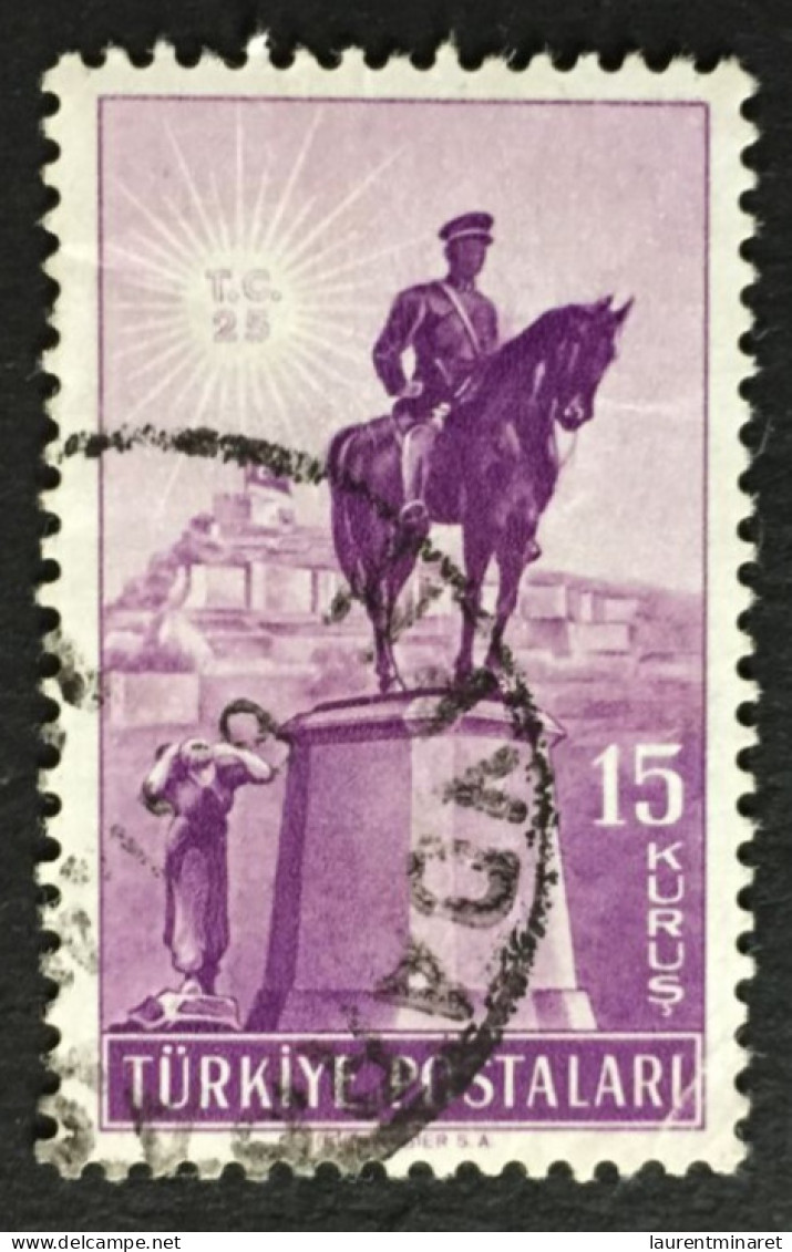 TURQUIE / 1948 / N°Y&T : 1079 - Used Stamps