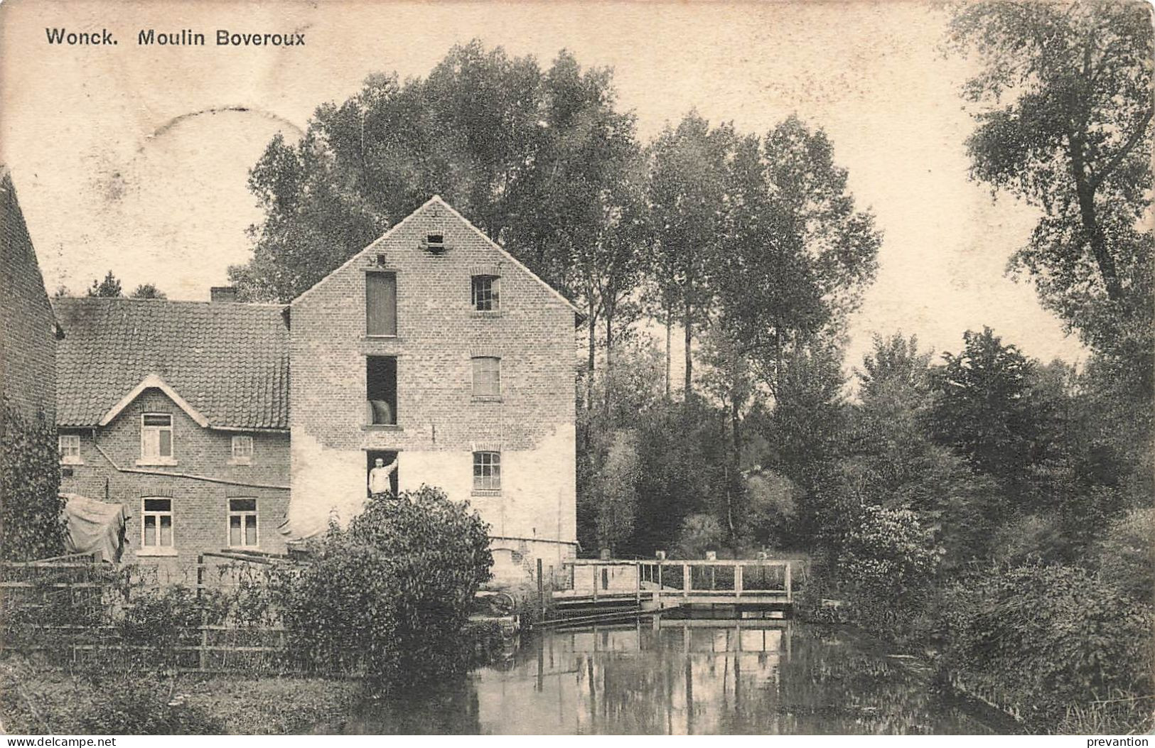 WONCK - Moulin Boveroux - Carte Circulé - Bassenge
