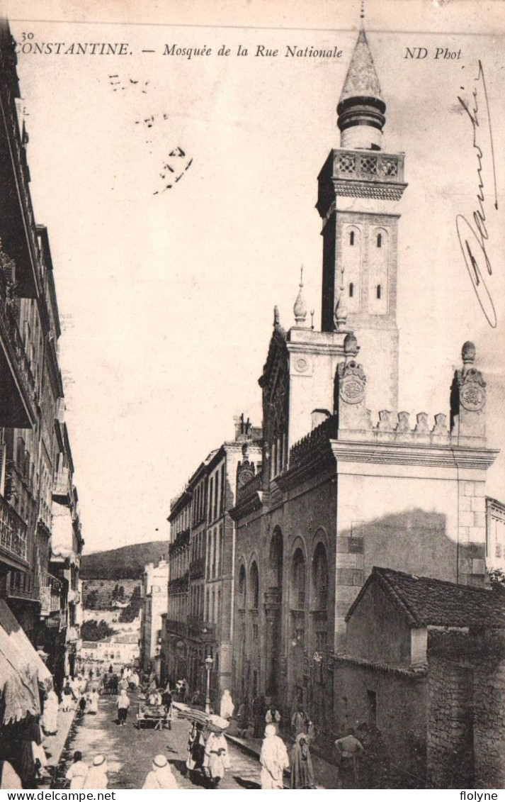 Constantine - Mosquée De La Rue Nationale - Algérie Algéria - Constantine