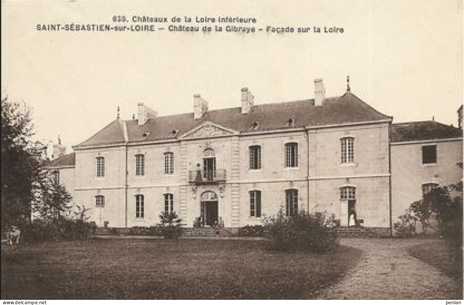 SAINT-SEBASTIEN-sur-LOIRE - Château De La Gibraye - Façade Sur La Loire - Saint-Sébastien-sur-Loire