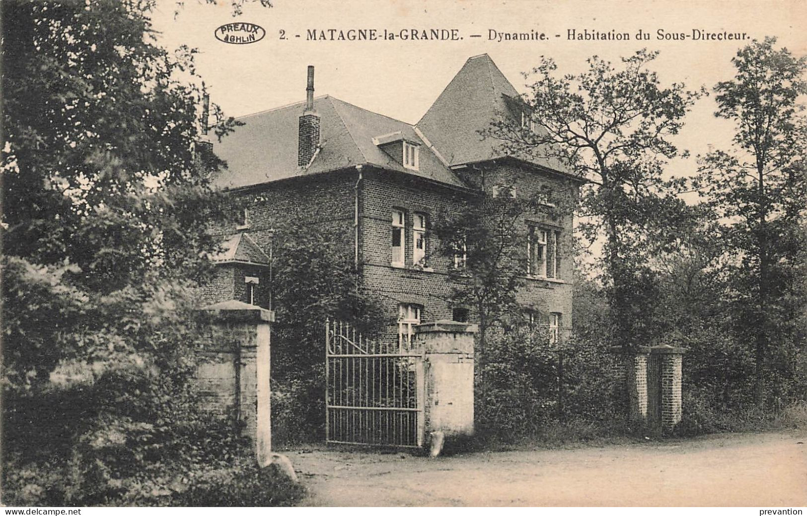 MATAGNE-la-GRANDE - Dynamite - Habitation Du Sous-Directeur - Carte Circulé En 1926 Vers Namur - Doische