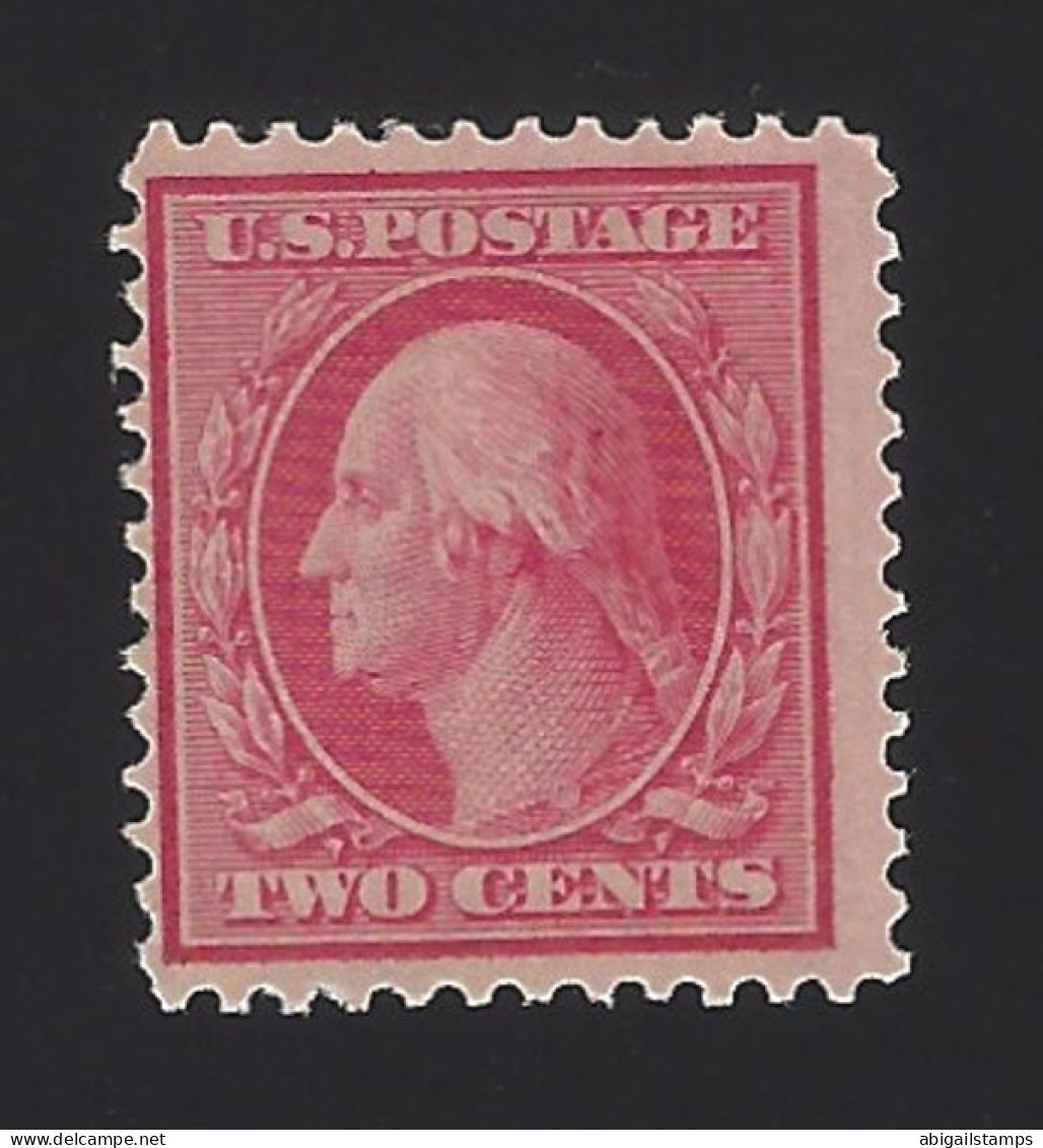 US #332 1908-09 Carmine Perf 12 Wmk 191 MNH F-VF SCV $15 - Unused Stamps