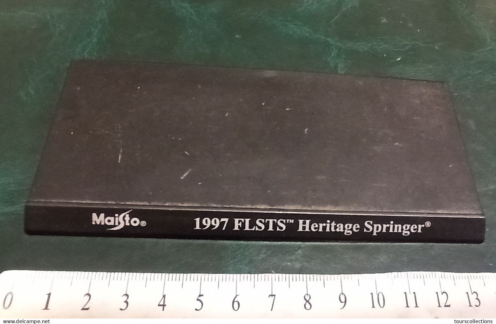 SUPPORT Plastique 137 Mm X 65 Mm Pour MOTO 1/18 HARLEY DAVIDSON 1997 FLSTS Heritage Springer - Maisto - Moto