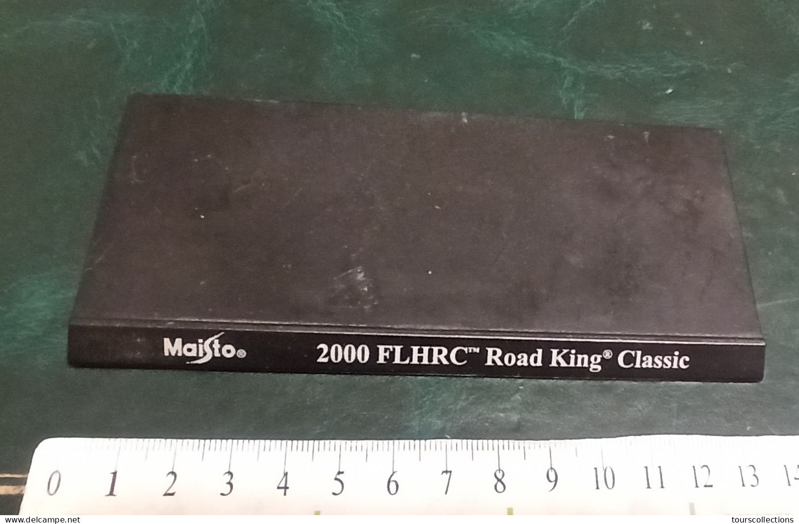 SUPPORT Plastique 137 Mm X 65 Mm Pour MOTO 1/18 HARLEY DAVIDSON 2000 FLHRC Road King Classic - Maisto - Moto