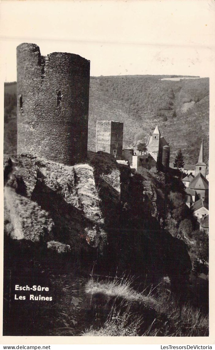 LUXEMBOURG - ESCH SURE - Les Ruines - Edit Nio Sibenaler - Carte Postale Ancienne - Andere & Zonder Classificatie