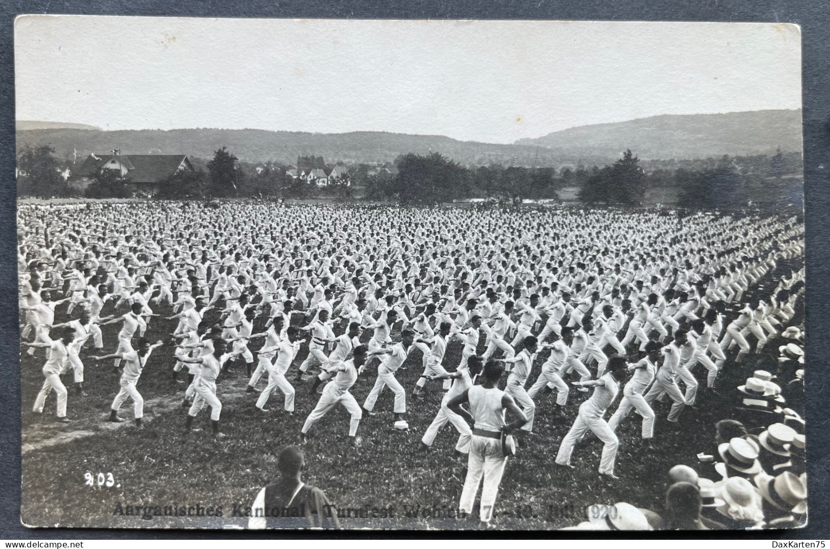 Wohlen / Aargauisches Kantonales Turnfest 1920 - Wohlen