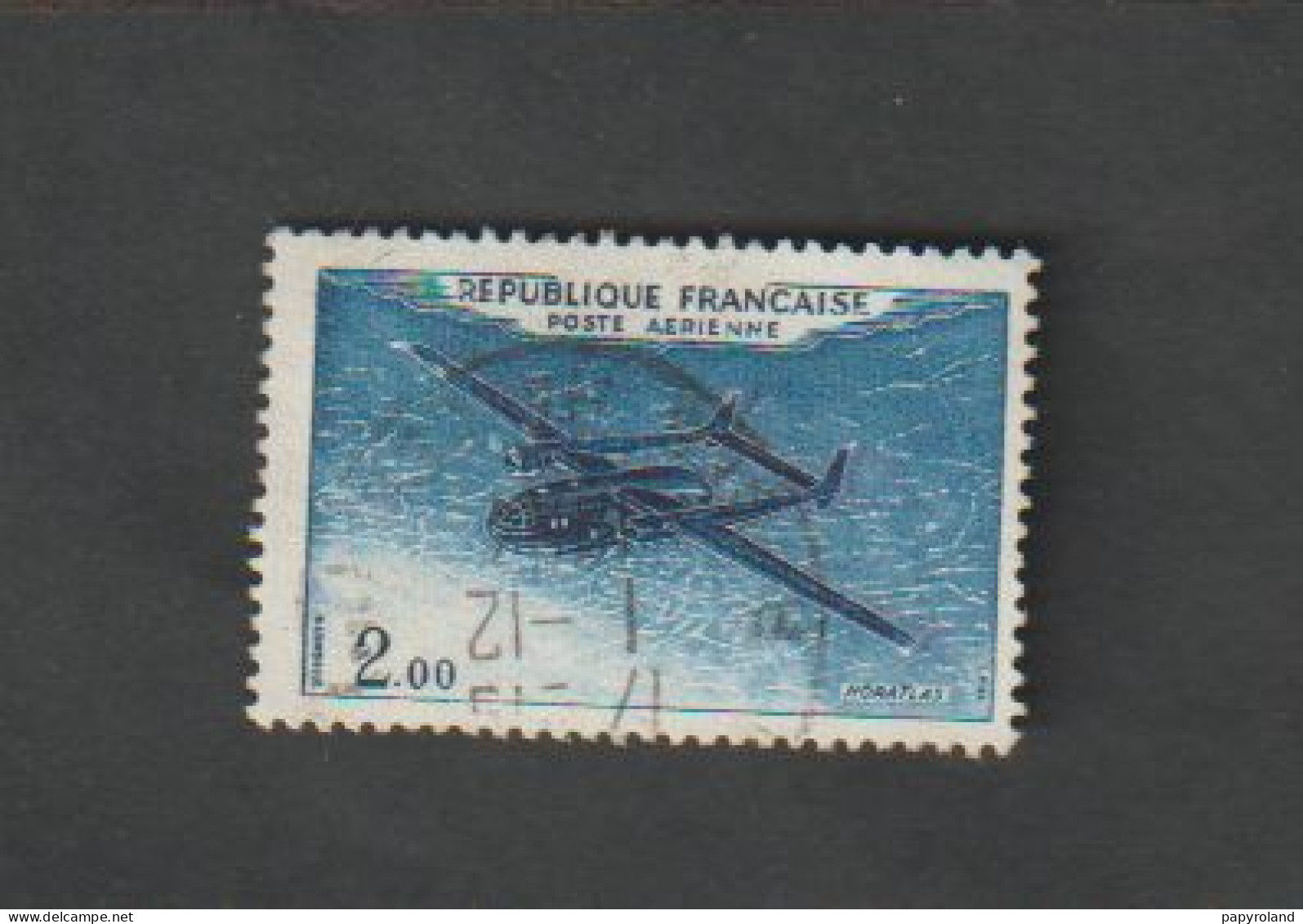 Poste Aérienne - N° 31  - Prototypes- 1954  -  Oblitéré - 1927-1959 Neufs