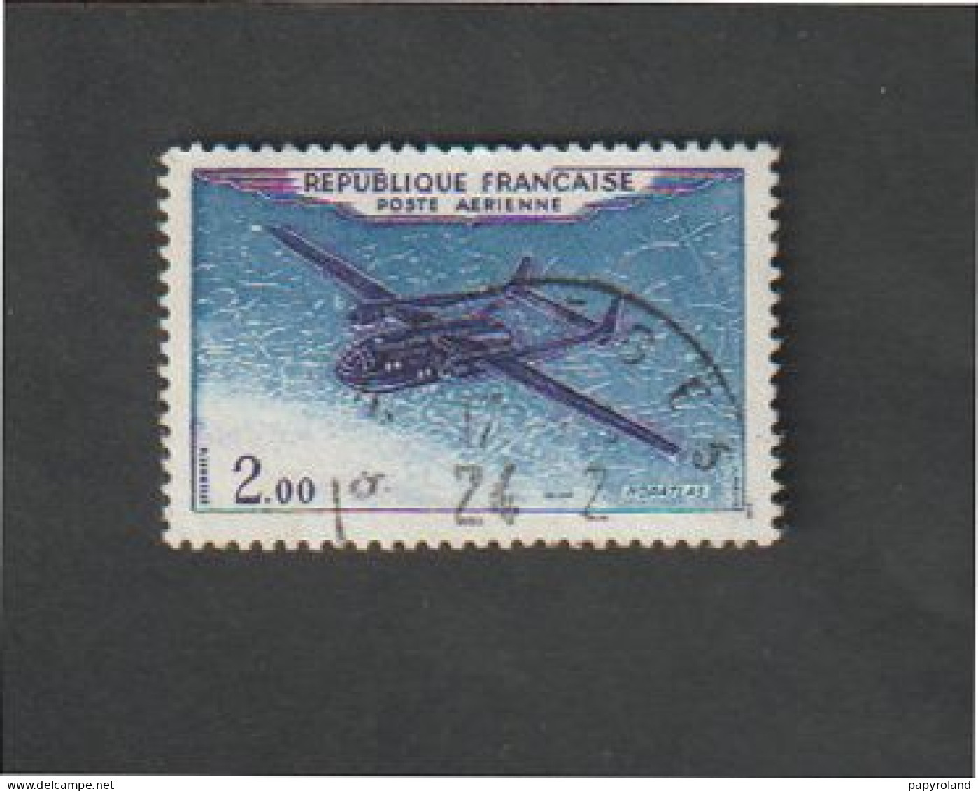 Poste Aérienne - N° 31  - Prototypes- 1954  -  Oblitéré - 1927-1959 Neufs