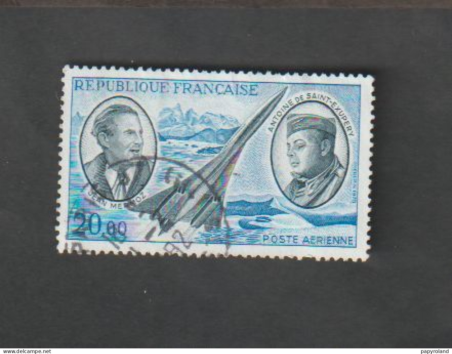 Poste Aérienne - N° 44 -Jean Mermoz Et Antoine De Saint Exupéry  - 1970  -  Oblitéré - 1927-1959 Neufs