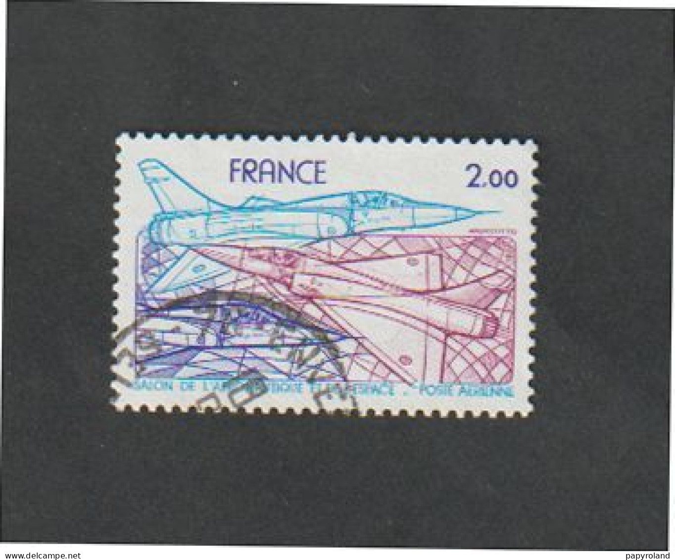Poste Aérienne - N° 54 -34ème Salon International De L' Aéronautique Et De L' Espace - 1981  -  Oblitéré - 1927-1959 Neufs