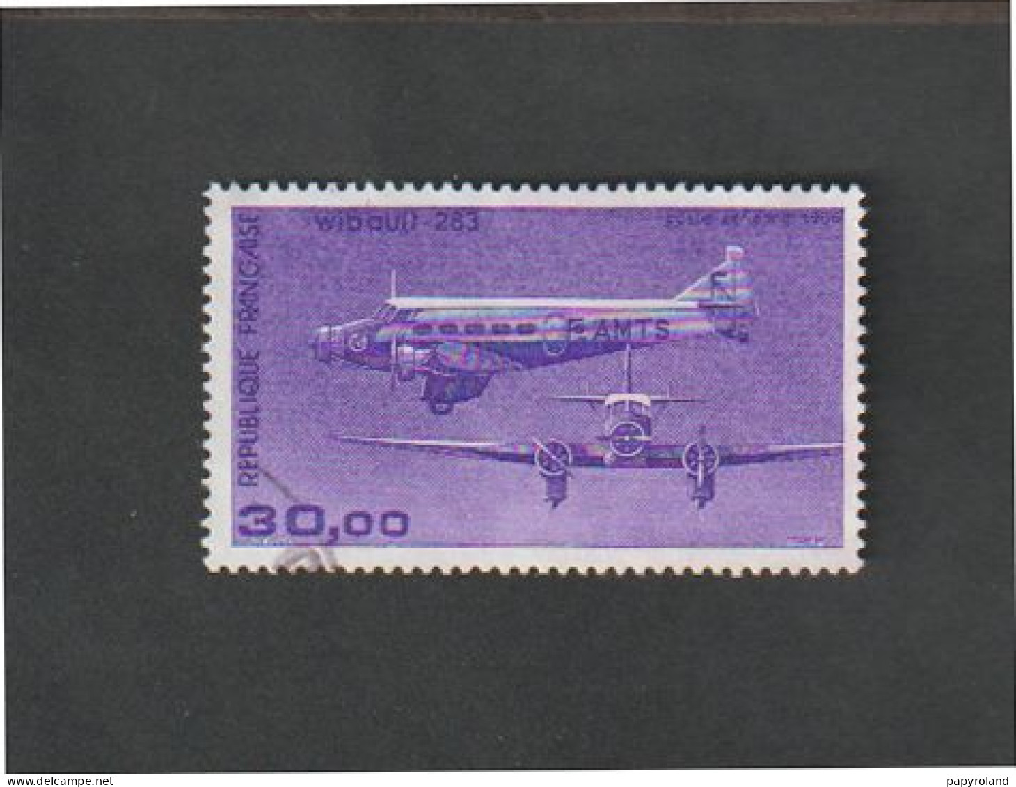 Poste Aérienne - N° 59 - Trimoteur  Wibault 283  - 1986  -  Oblitéré - 1927-1959 Neufs