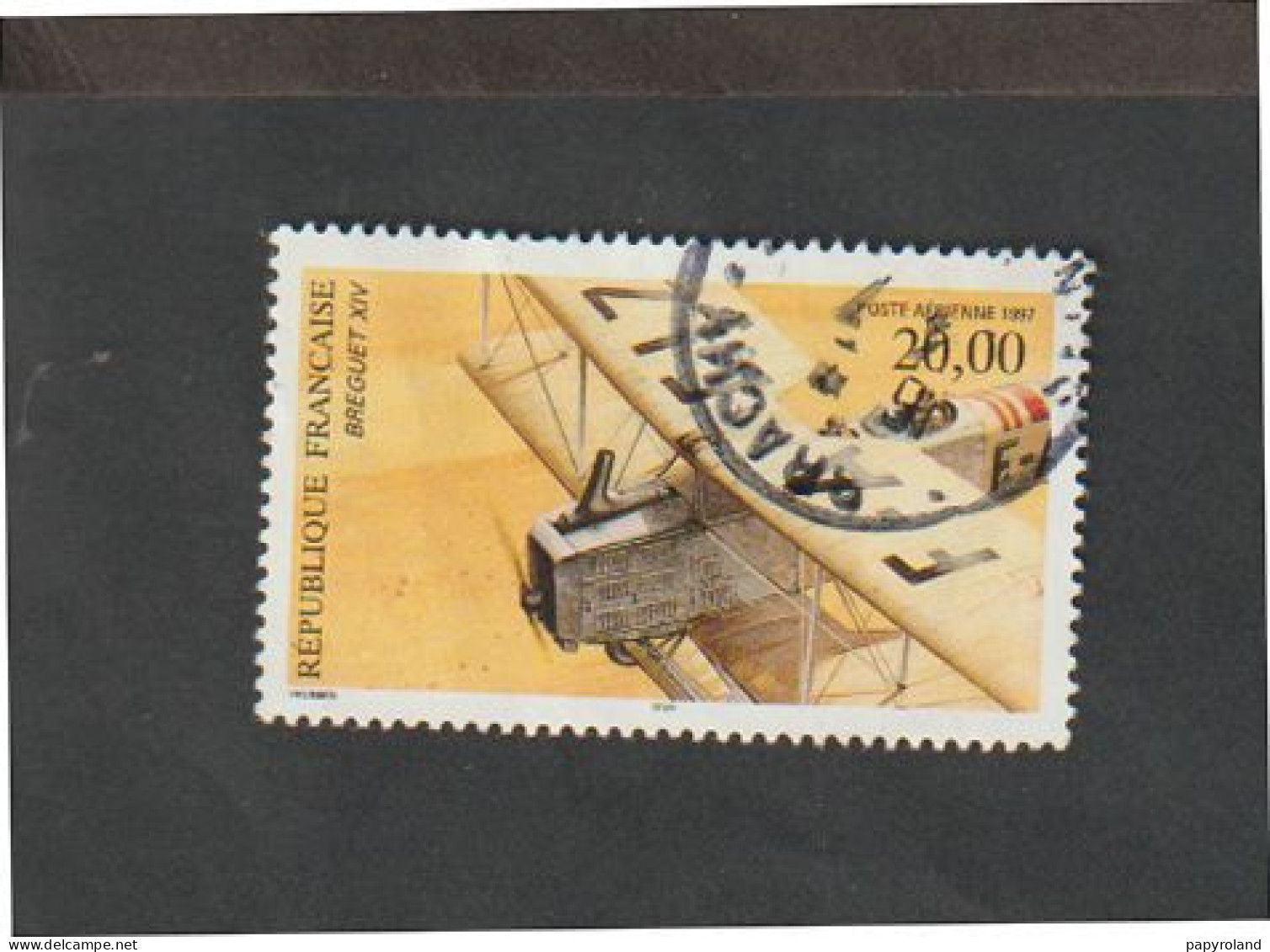 Poste Aérienne - N°61 - Biplan Breguet XIV  - 1997  -  Oblitéré - 1927-1959 Neufs