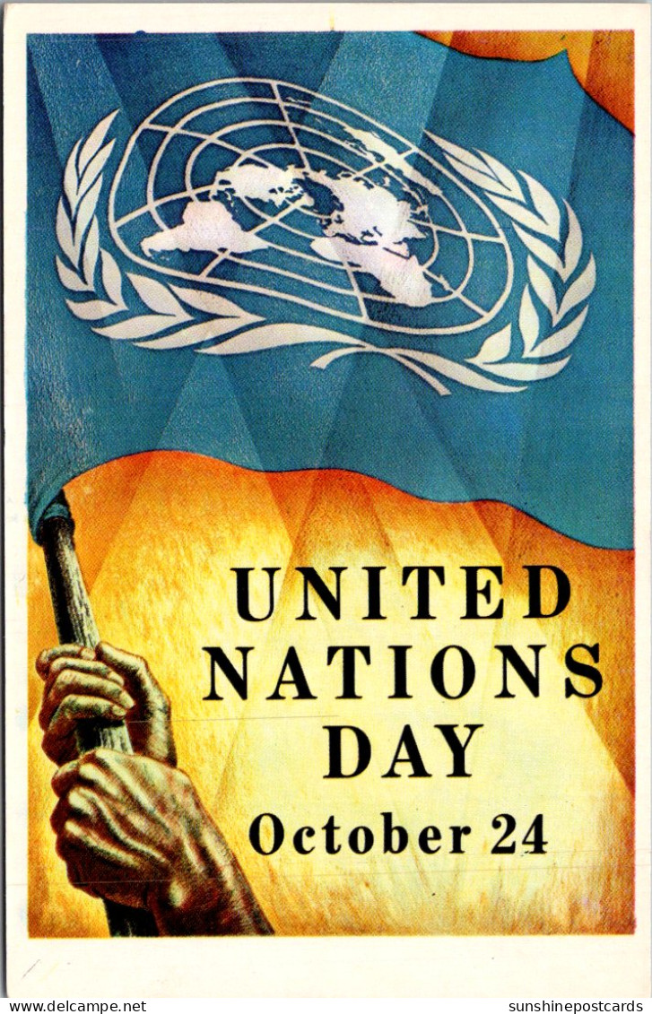 New York City United Nations Day Poster 1953 - Long Island