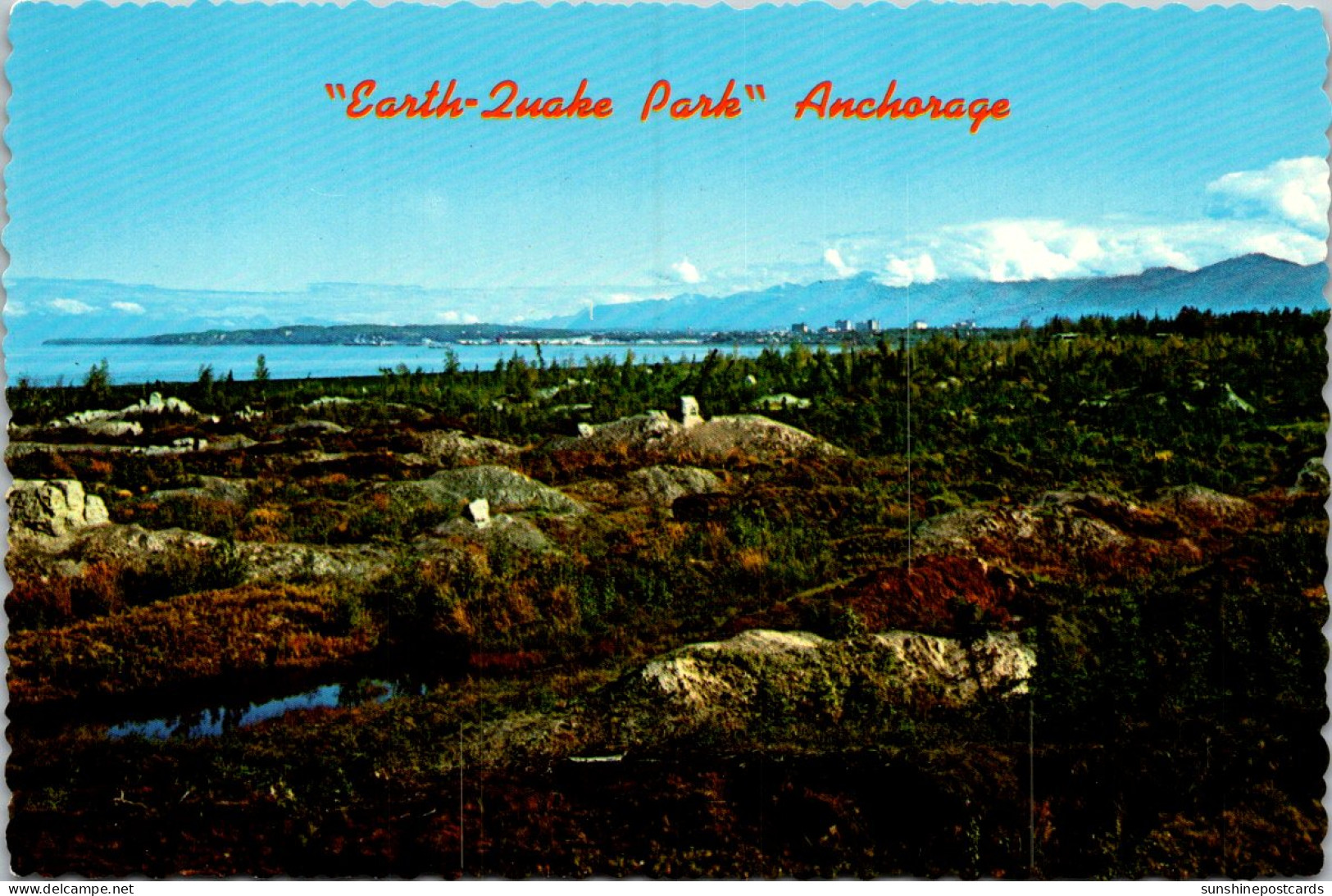 Alaska Anchorage "Earth Quake Park" - Anchorage