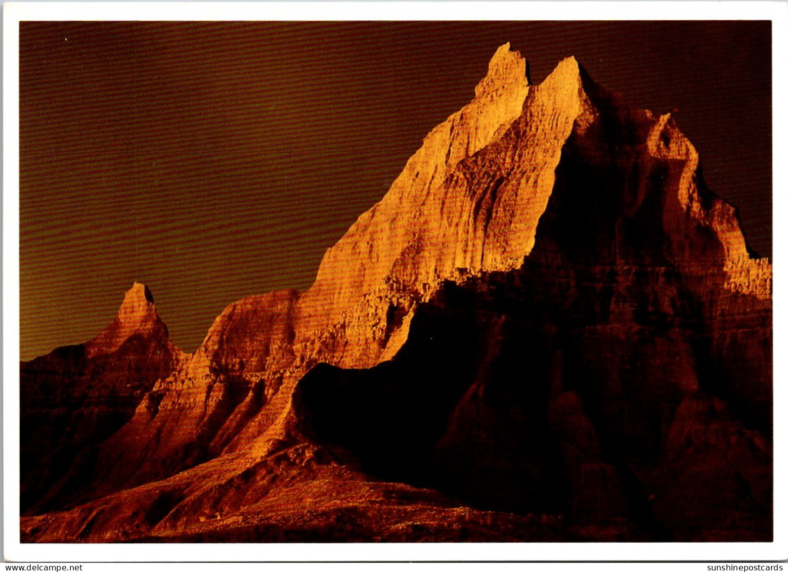 South Dakota Badlands National Park Angel Butte At Sunset - Sonstige & Ohne Zuordnung