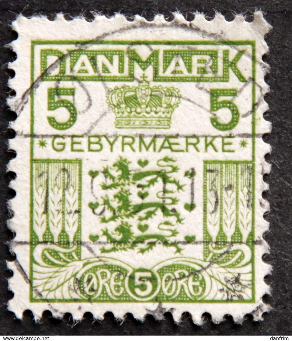 Denmark 1934  Minr.17 ØLSTED    (0 )    ( Lot  G 2594  ) - Strafport