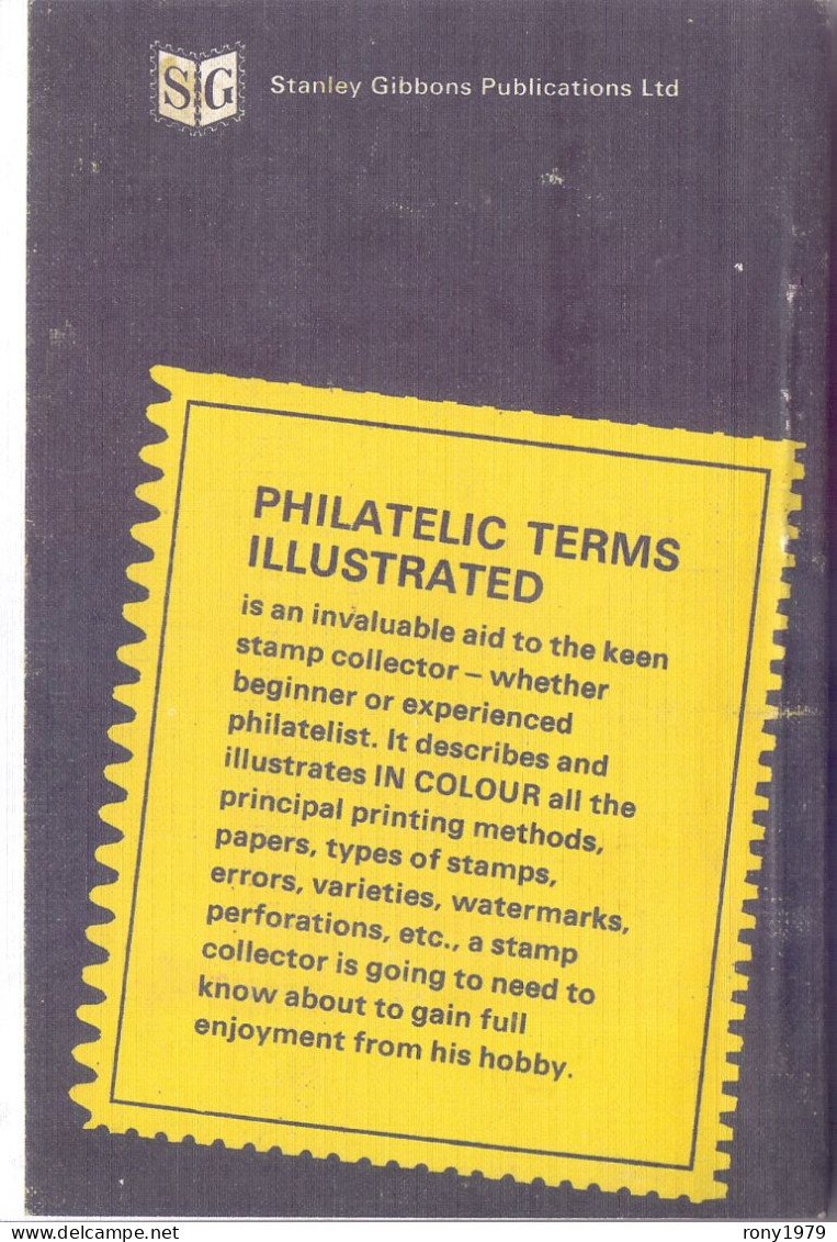 Philatelic Terms Illustrated Second Edition Book By Russell Bennett And James Watson (Color Copy) - Boeken Over Verzamelen