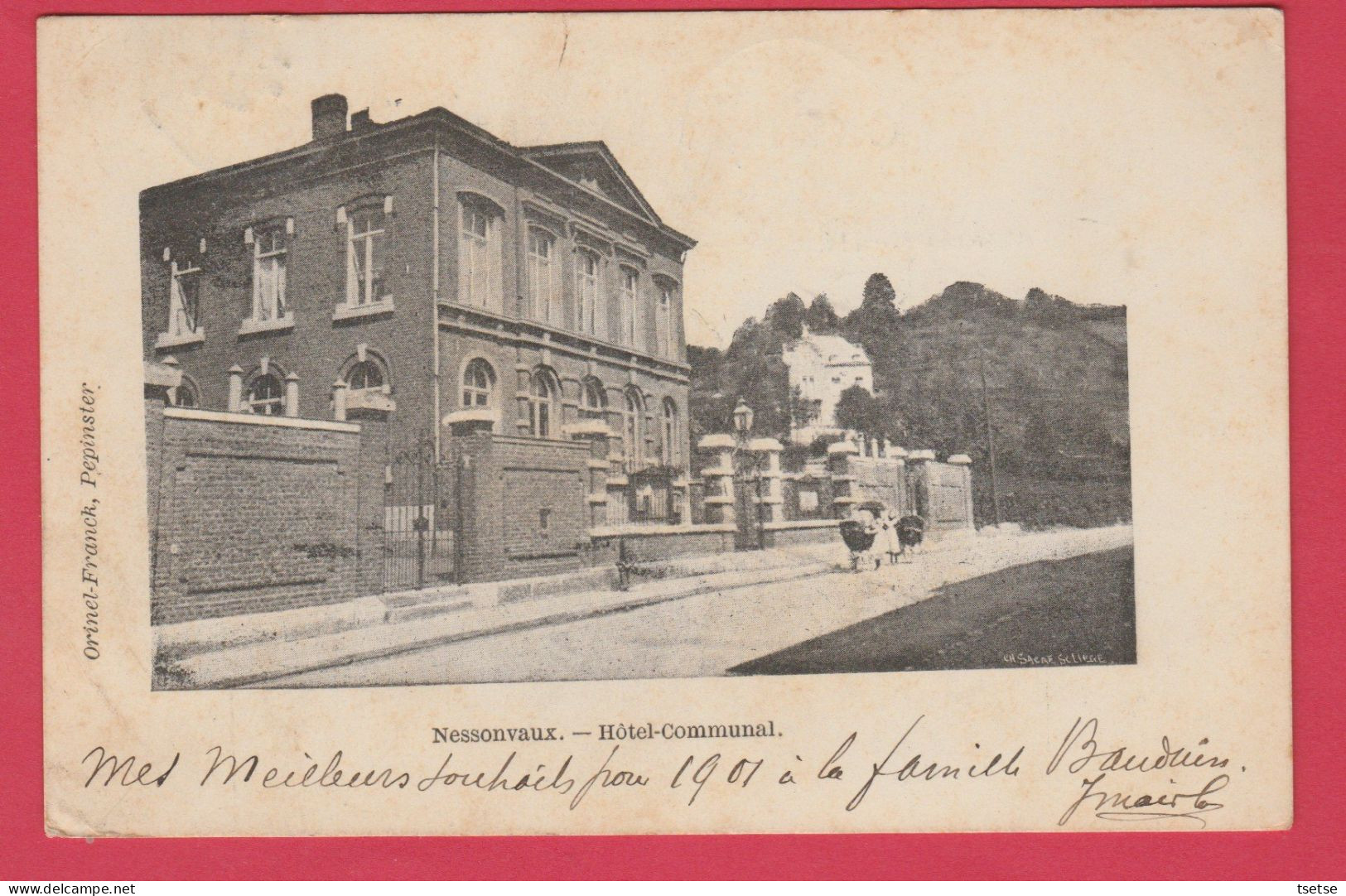 Nessonvaux - Hôtel-Communal - 190? ( Voir Verso ) - Trooz