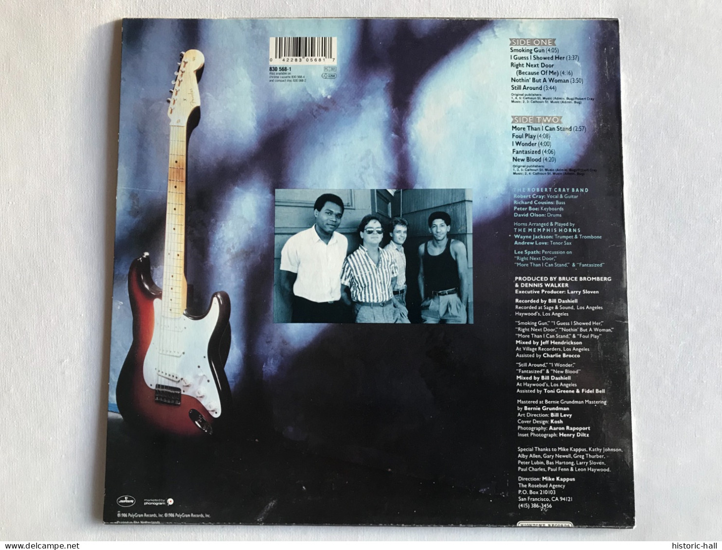 ROBERT CRAY - Strong Persuader  - LP -  1986 - EURO Press - Blues