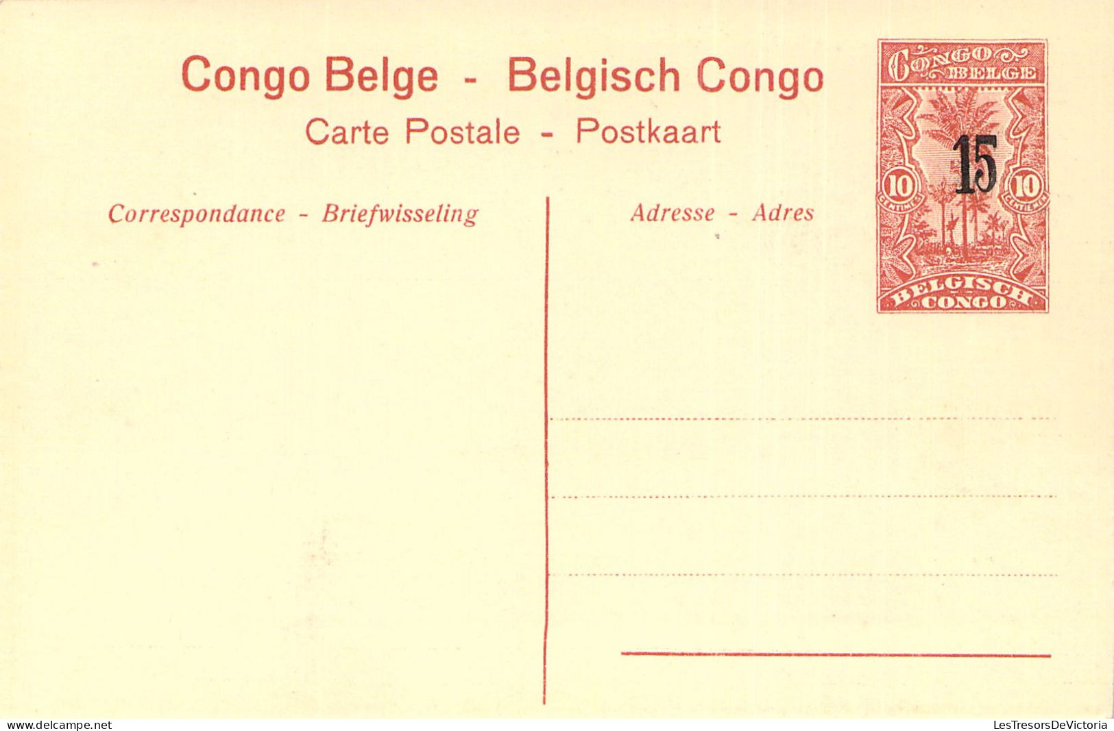 CONGO BELGE - Katanga - Une Caravane - Carte Postale Ancienne - Belgian Congo