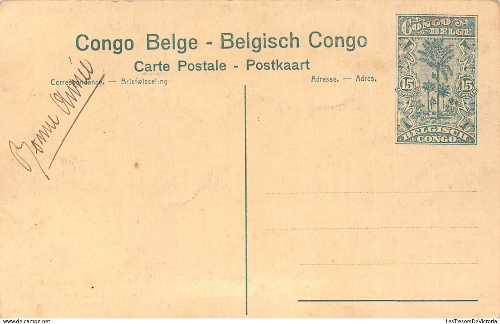 CONGO BELGE - BASOKO - Village Arabisé De La Province Orientale - Carte Postale Ancienne - Congo Belga