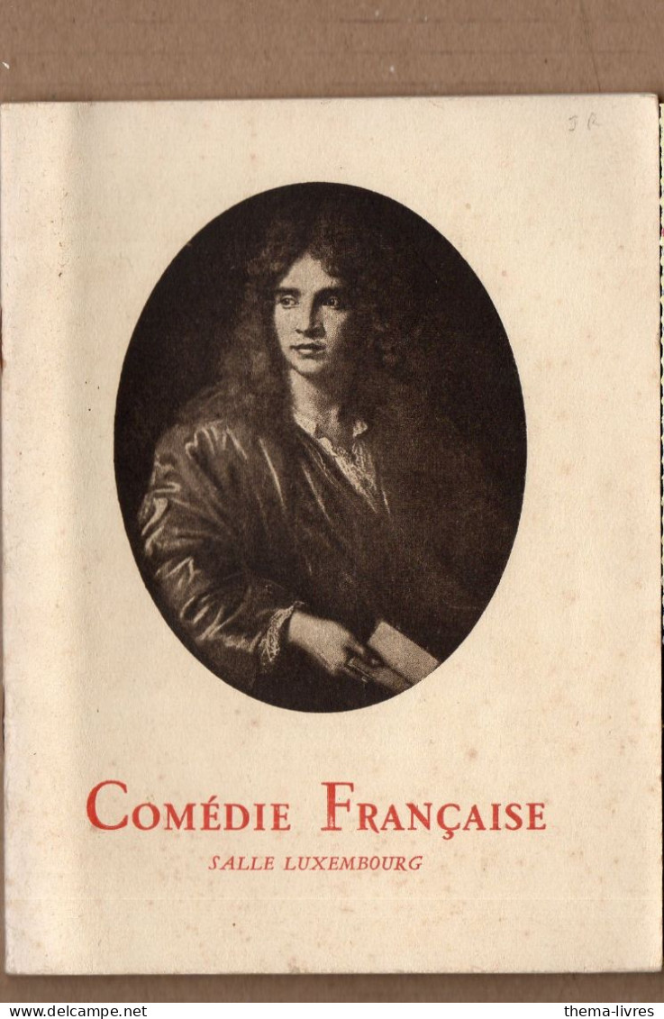 Paris Programme COMEDIE FRANCAISE  1950 LES TEMPS DIFFICILES  (PPP41360) - Programmes