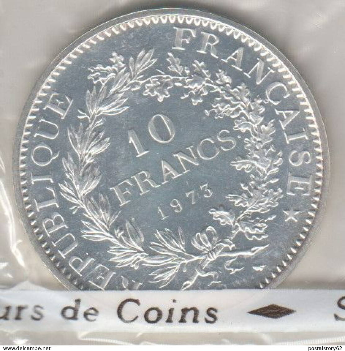 Francia, Monnaie De Paris Serie 1973 Fleurs De Coins - BU, BE & Estuches