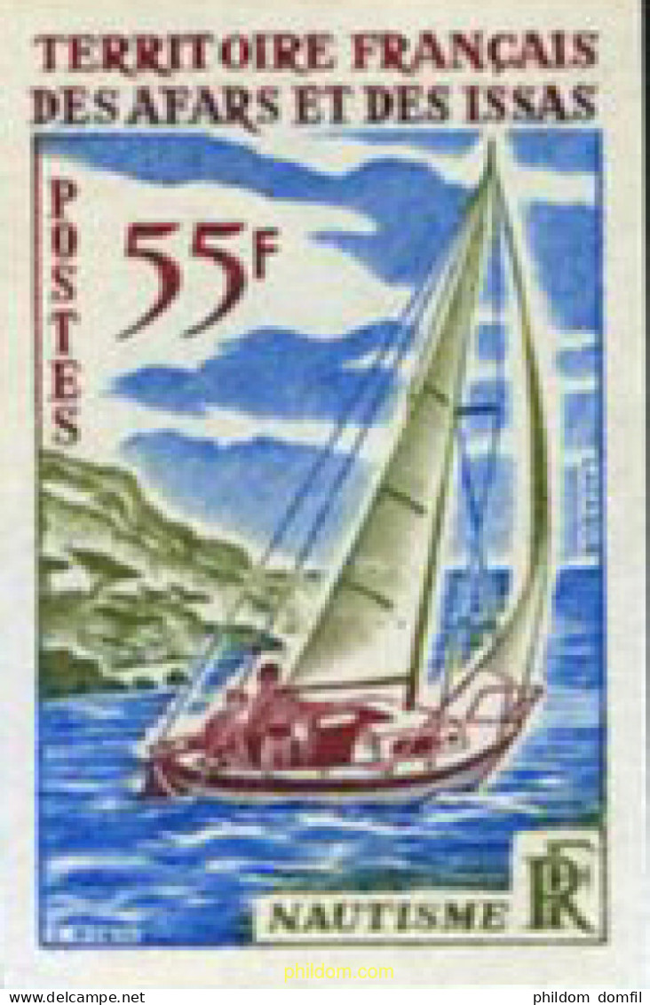 638941 MNH AFARS E ISSAS 1970 DEPORTES NAUTICOS - Used Stamps