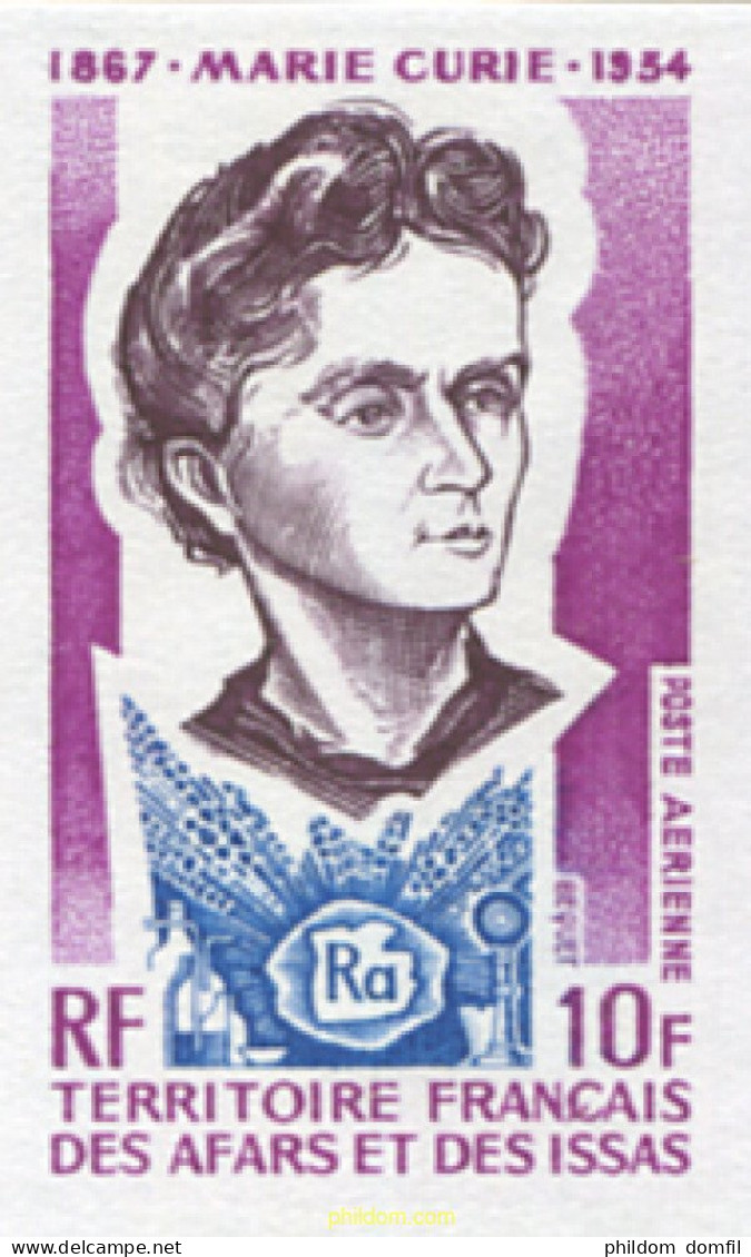 632840 MNH AFARS E ISSAS 1974 40 ANIVERSARIO DE LA MUERTE DE MARIE CURIE - Used Stamps