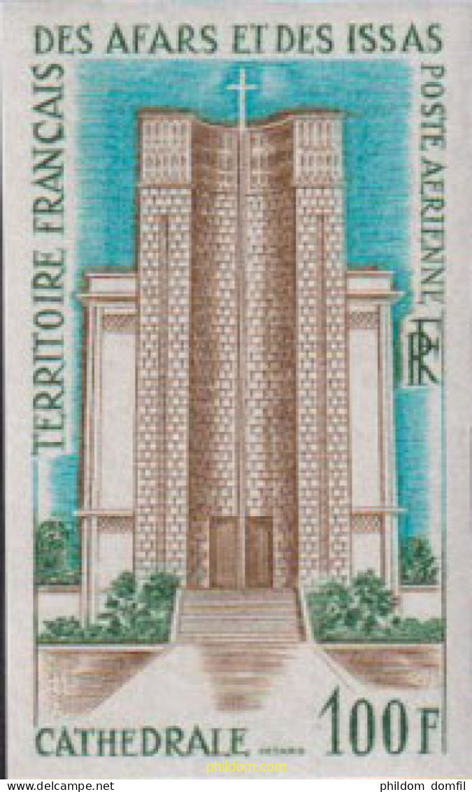 627368 MNH AFARS E ISSAS 1969 CATEDRAL DE DJIBOUTI - Used Stamps