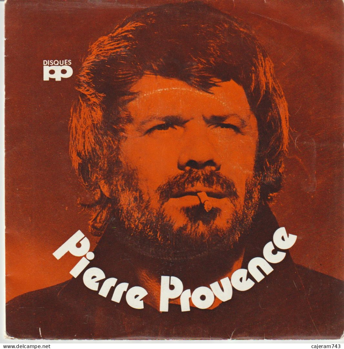 45T. Pierre PROVENCE. Je T'aimais - Le Clochard (POEMES) Pochette DEDICACE 1974 - Autres - Musique Allemande