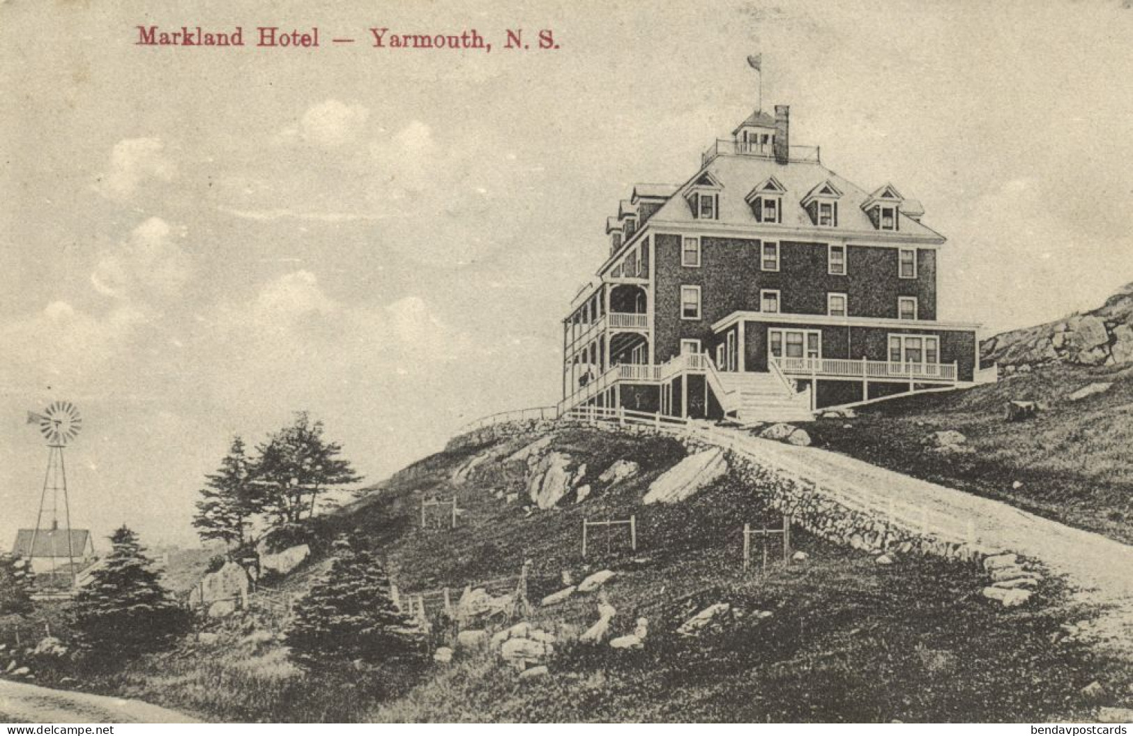 Canada, YARMOUTH, N.S., Markland Hotel (1906) Postcard - Yarmouth