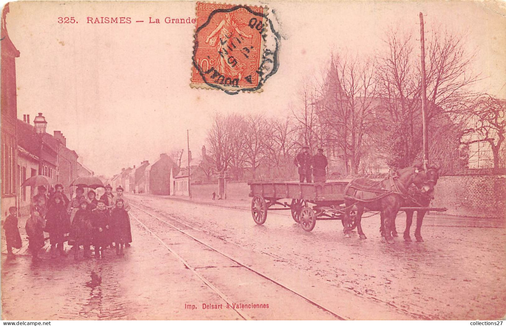 59-RAISMES- LA GRANDE RUE - Raismes