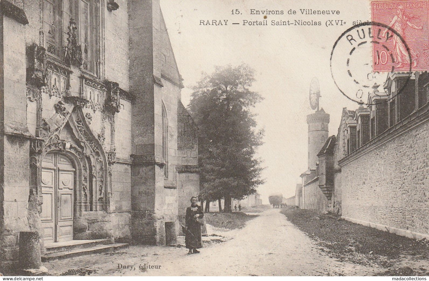 Raray (60 - Oise)  Portail Saint Nicolas - Raray