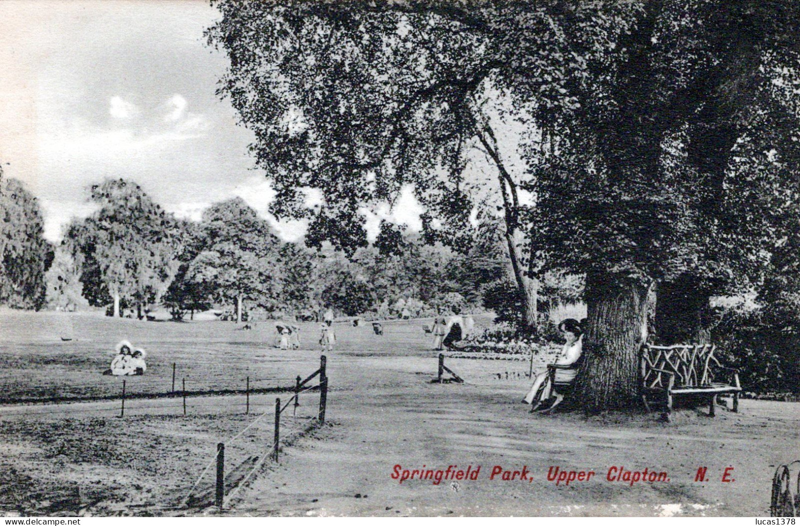 UPPER CLAPTON / SPRINGFIELD PARK N.E / 1908 - London Suburbs