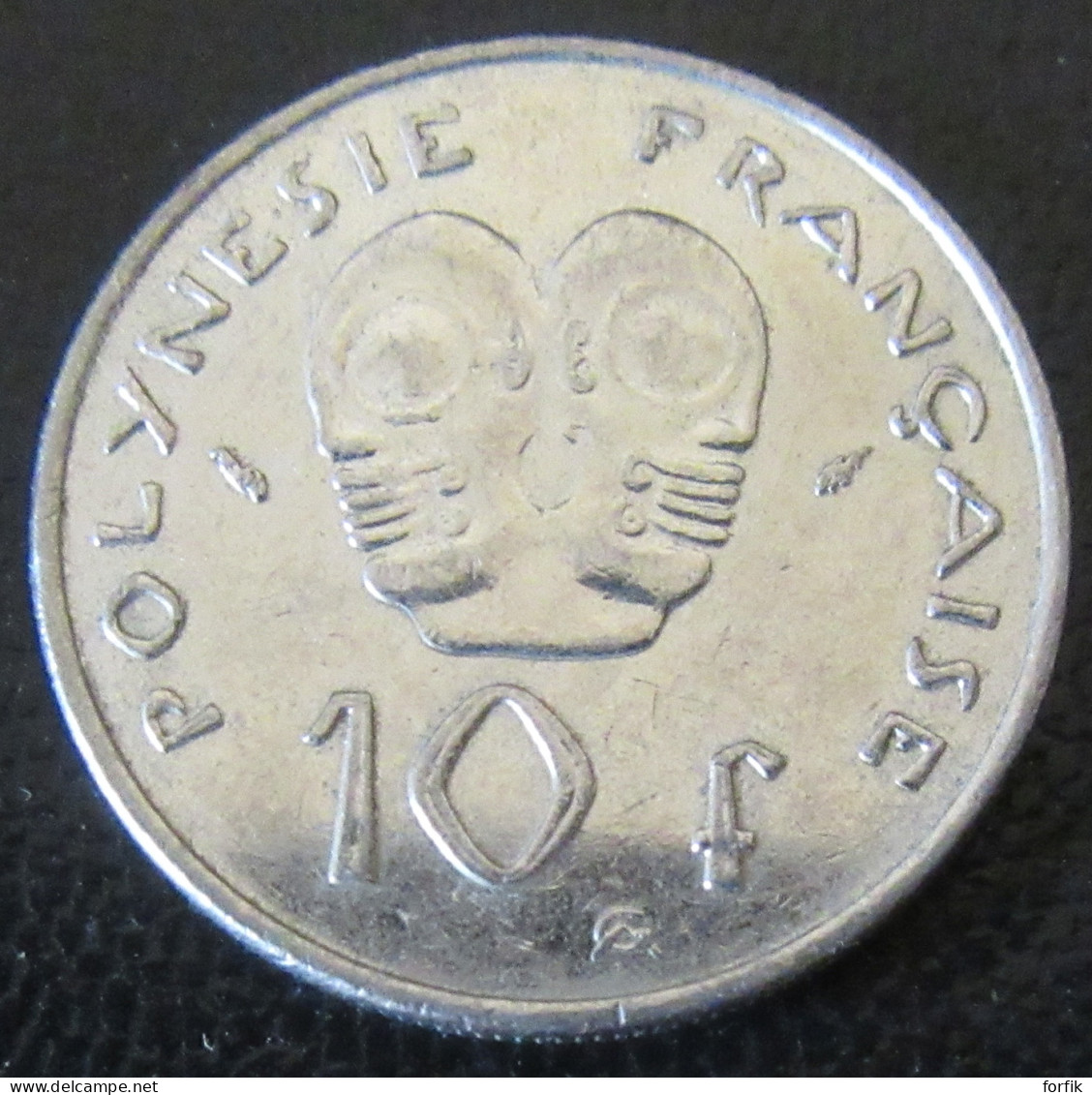 Polynésie Française - Monnaie 10 Francs 1991 - Frans-Polynesië