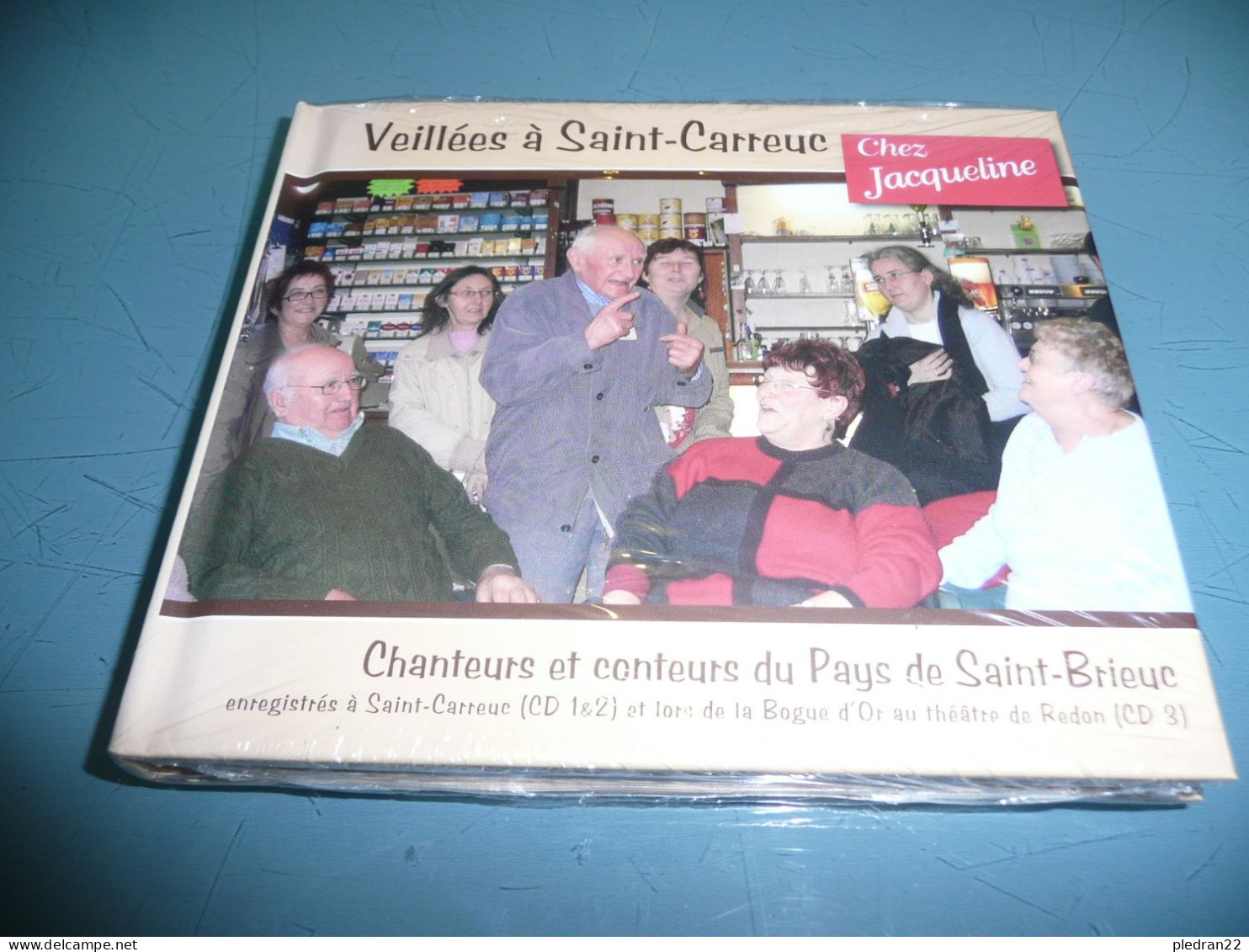 BRETAGNE GALLO CHANTEURS ET CONTEURS DU PAYS DE SAINT BRIEUC COTES DU NORD D'ARMOR VEILLEES A SAINT CARREUC 3 CD 2009 - Wereldmuziek