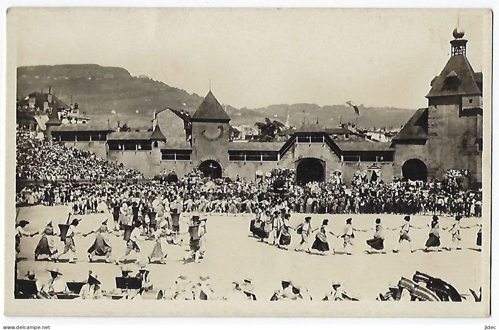 CPA Suisse Vevey Rare Fête Des Vignerons 1927 La Farandole Près Montreux Corsier Sur La Tour De Peilz Rennaz Vouvry - Corsier-sur-Vevey