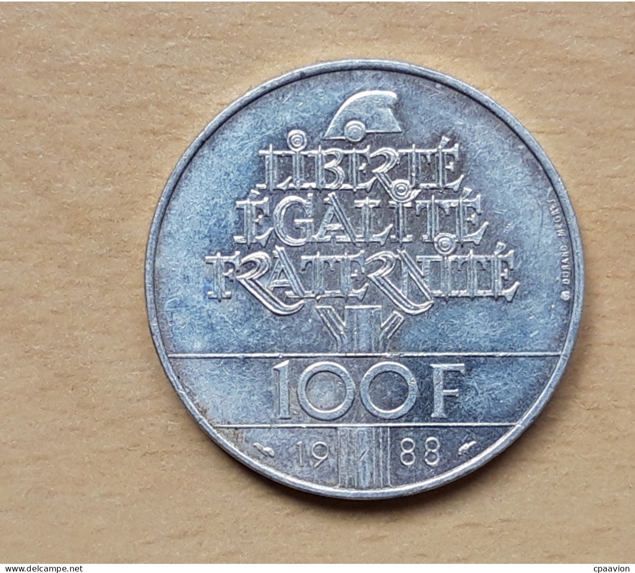 100F REPUBLIQUE FRANCAISE 1988 - 100 Francs