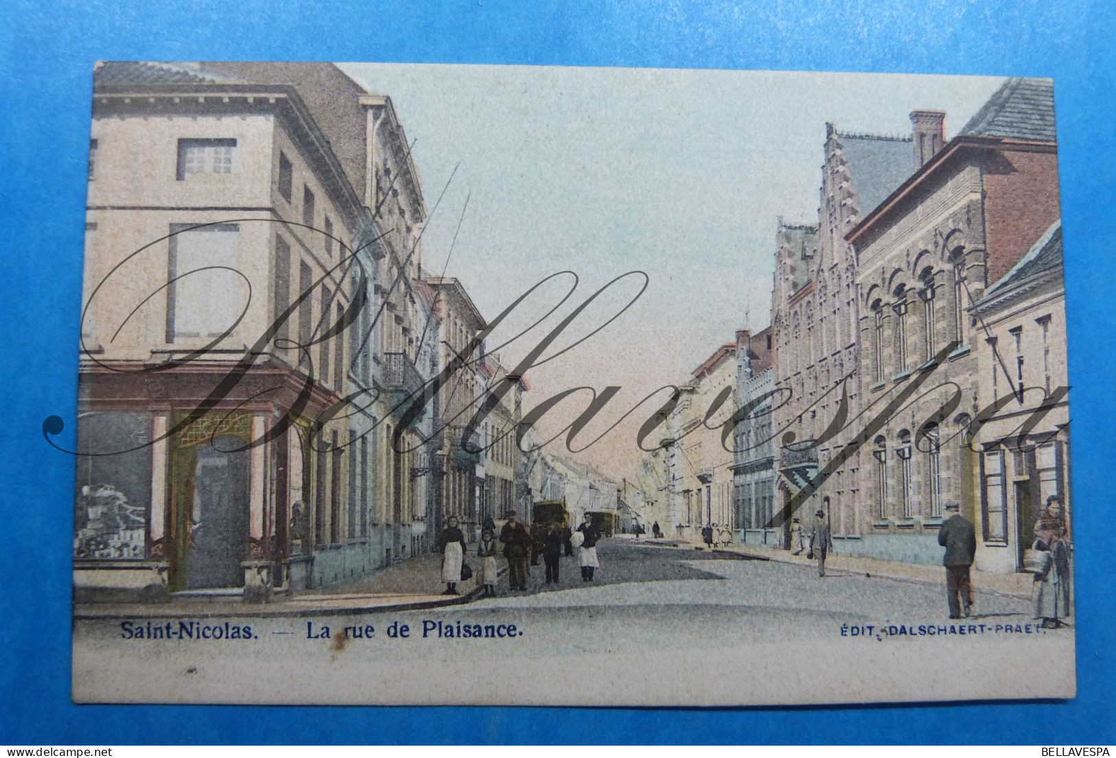 Sint-Niklaas Plezantstraat  1904 - Sint-Niklaas