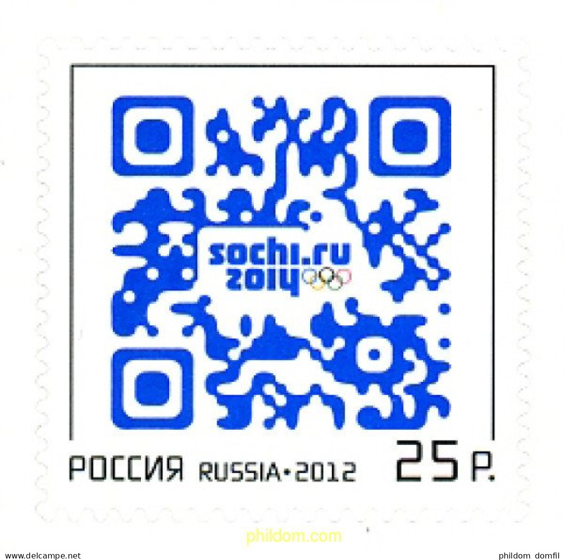 312504 MNH RUSIA 2012 30 JUEGOS OLIMPICOS DE VERANO LONDRES 2012 - Winter 2014: Sochi