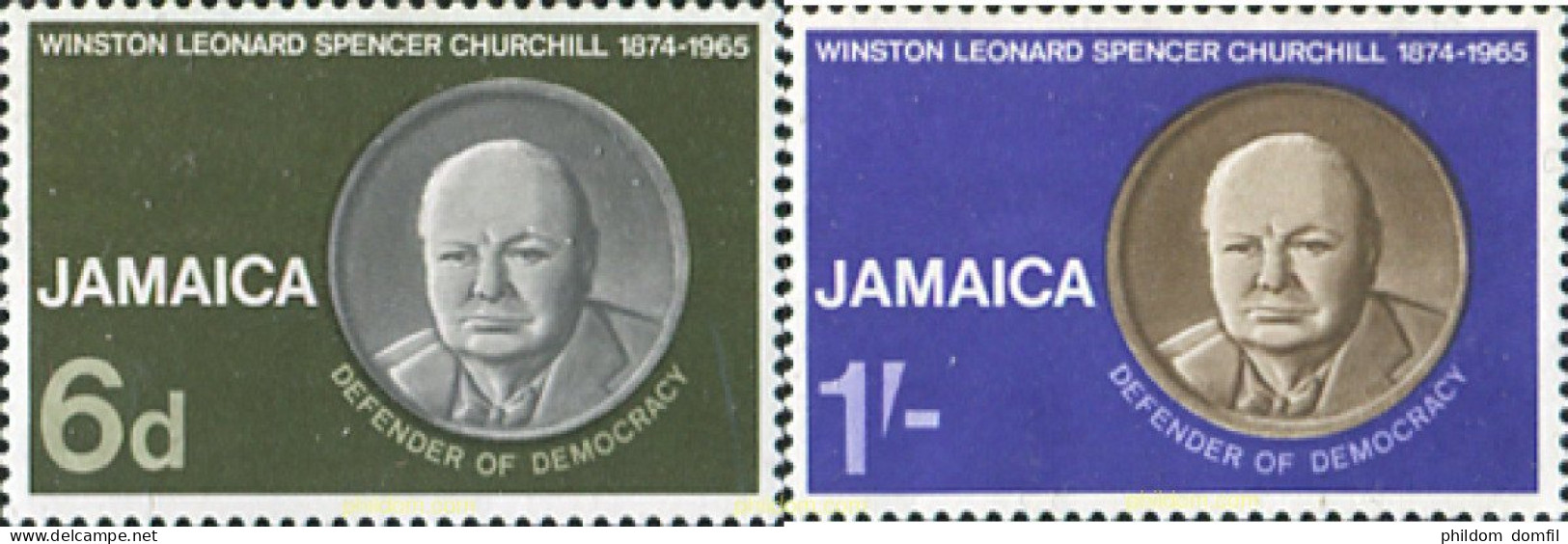 175861 MNH JAMAICA 1966 WINSTON CHURCHILL - Sir Winston Churchill