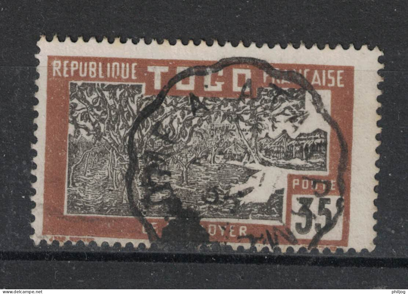 Togo - Yvert 133 Oblitération Ferroviaire LOME  A  ATAKPAME - Scott#227 - Gebraucht