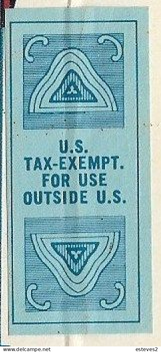 CAMEL ,  Tax Revenue Stamp Dor Use Outside U.S.    ,   Empty Tobacco  Pack - Empty Tobacco Boxes