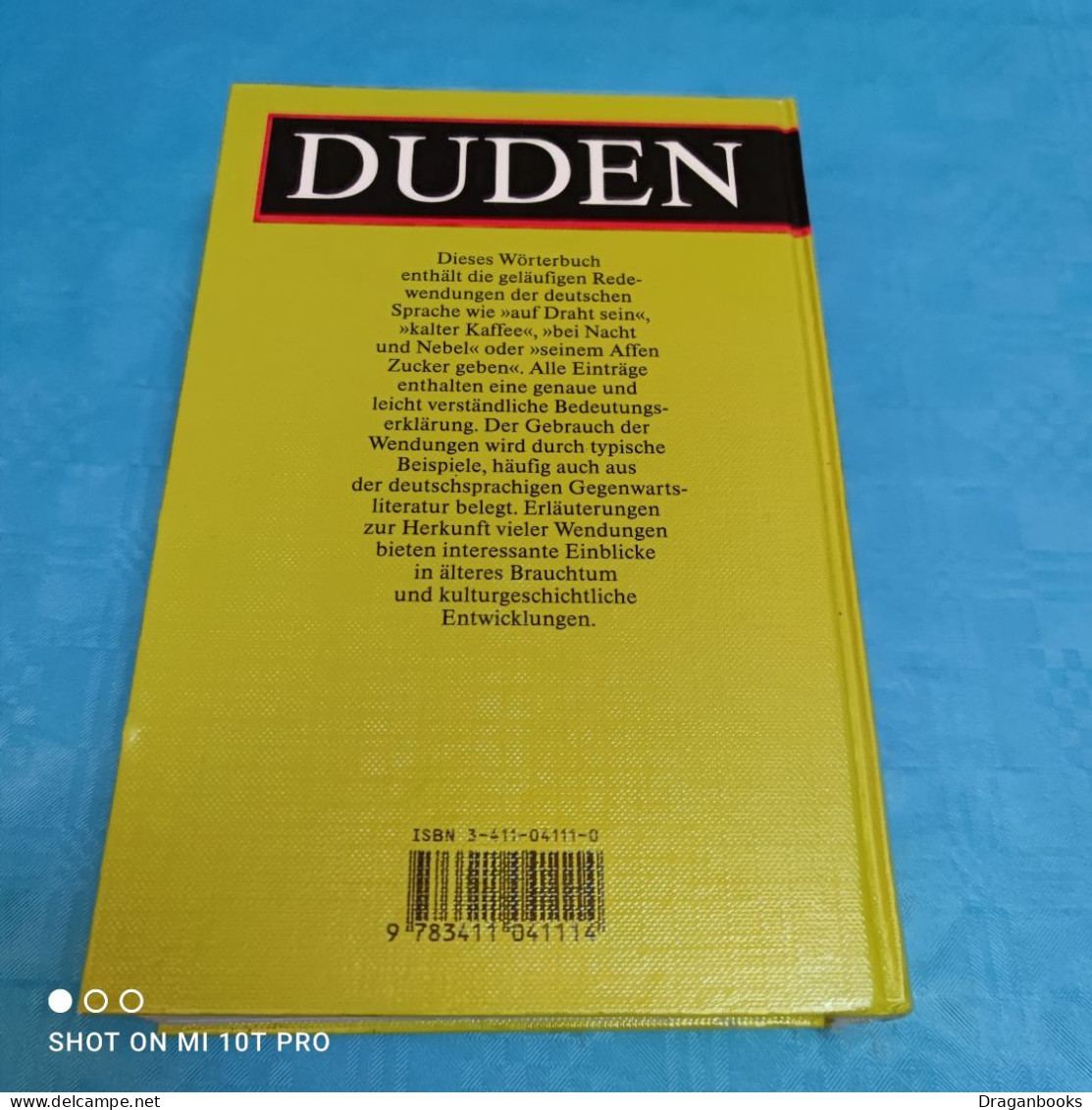 Duden Band 11 - Redewendungen Und Sprichwörtliche Redensarten - Dizionari