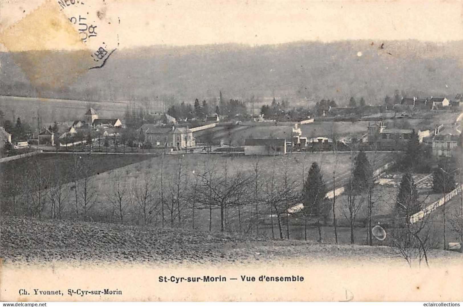 Saint Cyr Sur Morin         77         Vue D'ensemble           (voir Scan) - Autres & Non Classés