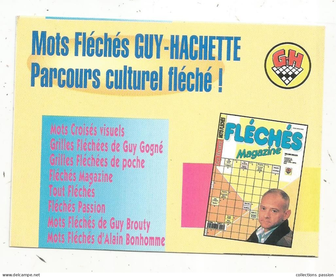 Calendrier , Petit Format,  1993,mots Fléchés GUY-HACHETTE, 2 Scans - Petit Format : 1991-00