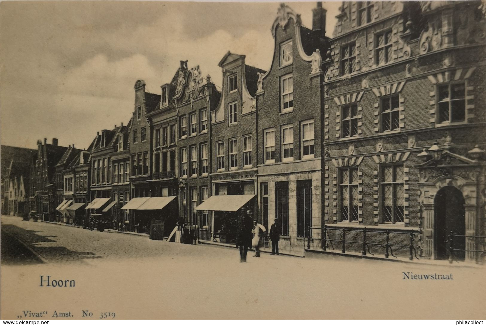 Hoorn (NH) Nieuwstraat 1902 Vivat - Hoorn