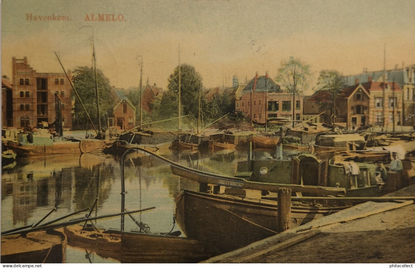 Almelo (Ov.) Havenkom 1909 De Tulp - Almelo